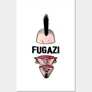 Punk Man Fugazi Posters and Art